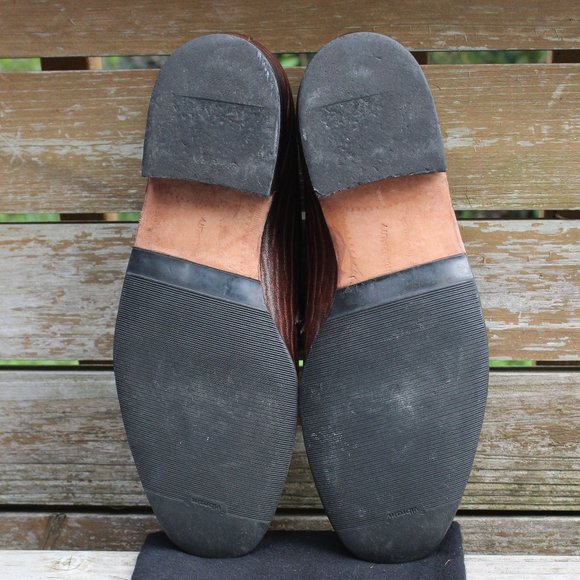 Dack's Brown “Baffin Seal” Leather Derby, Men's 10 Wide, Made in Canada, EUC - Picture 11 of 12